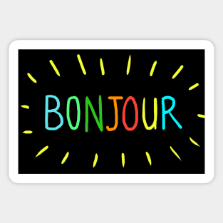 bonjour Sticker